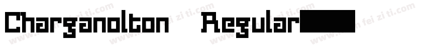 Charganolton Regular字体转换